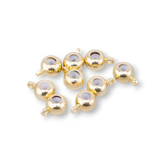 Technical Component Latch Ball With Ring 5mm 90pcs Golden