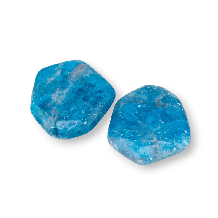 Semiprecious Stone Beads 1 Hole 10pcs Apatite