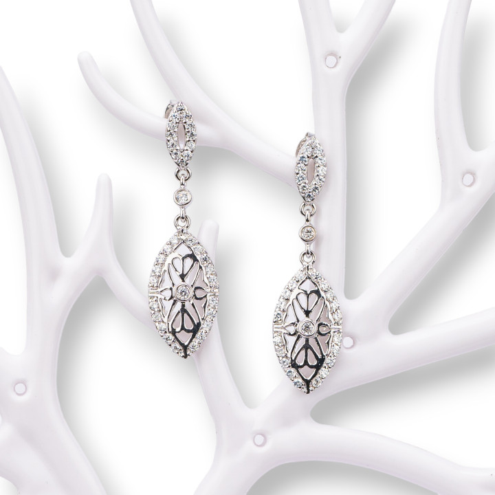 Pendientes de Plata 925 Hechos en ITALIA