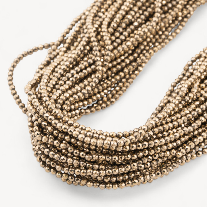 Αιματίτης Πυρίτης Faceted 03mm