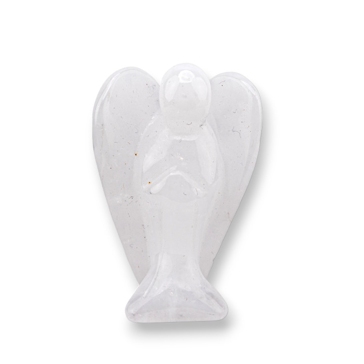 Gemstone Statue Ornament 1.5inch 3.5cm Rock Crystal Angel