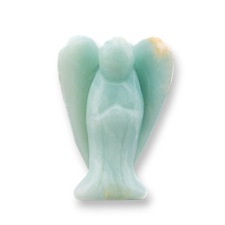 Edelstein-Statue-Ornament, 5,1 cm, Amazonit-Engel