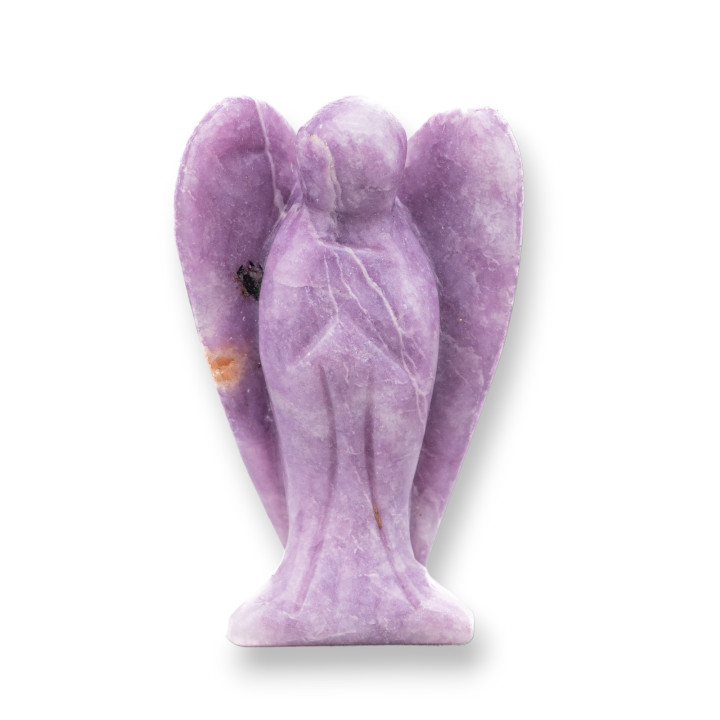 Edelstein-Statue-Ornament, 5 cm, Lavendel-Amethyst-Engel