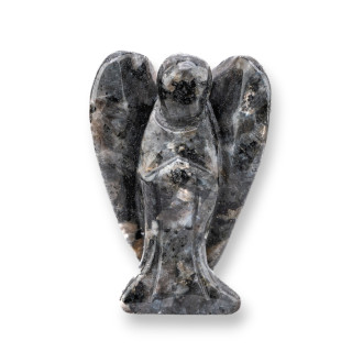 Semiprecious Stone Statue Ornament 2inch 5cm Larichite Angel