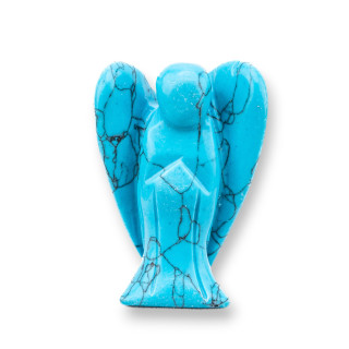 Gemstone Angel Statue Ornament 2inch 5cm Magnesite Angel