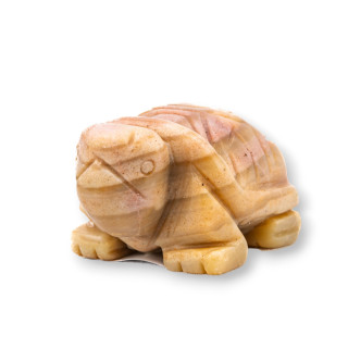 Statue en pierre semi-précieuse, ornement, tortue en Calcite, 2 pouces, 5cm
