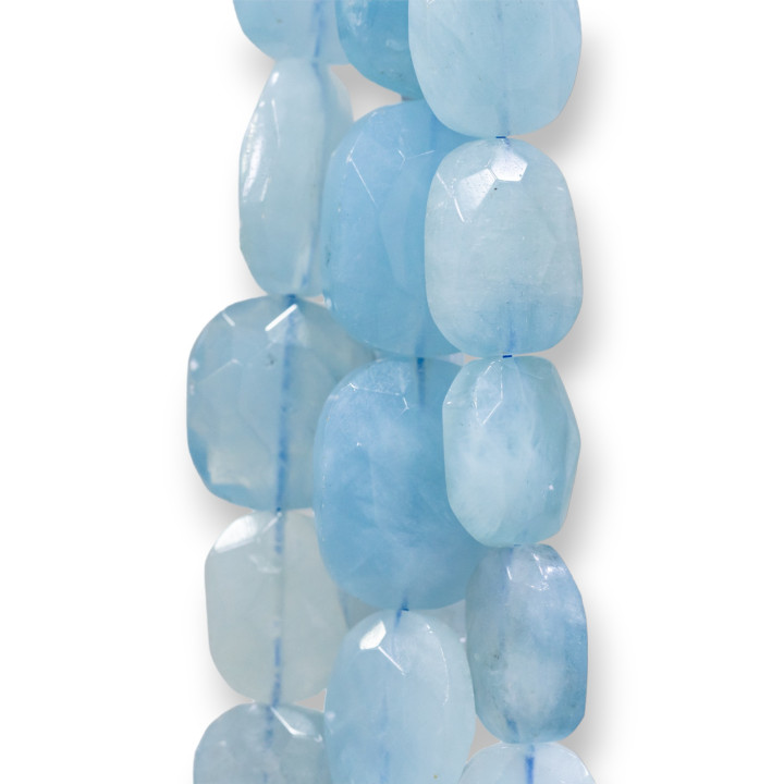 Acquamarina Milk Sasso Irregular Flat Faceted A Gradation 70-80gr