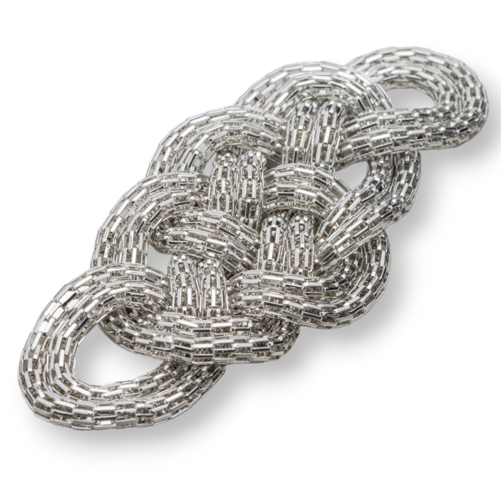 Brass Central Braided Mesh 50x95mm Ρόδιο