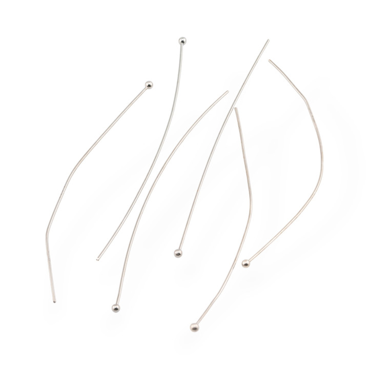 Μπρούτζινα Καρφιά Με Στρογγυλή Βάση 0,6x30mm 80gr (+-880τμχ) Ρόδιο