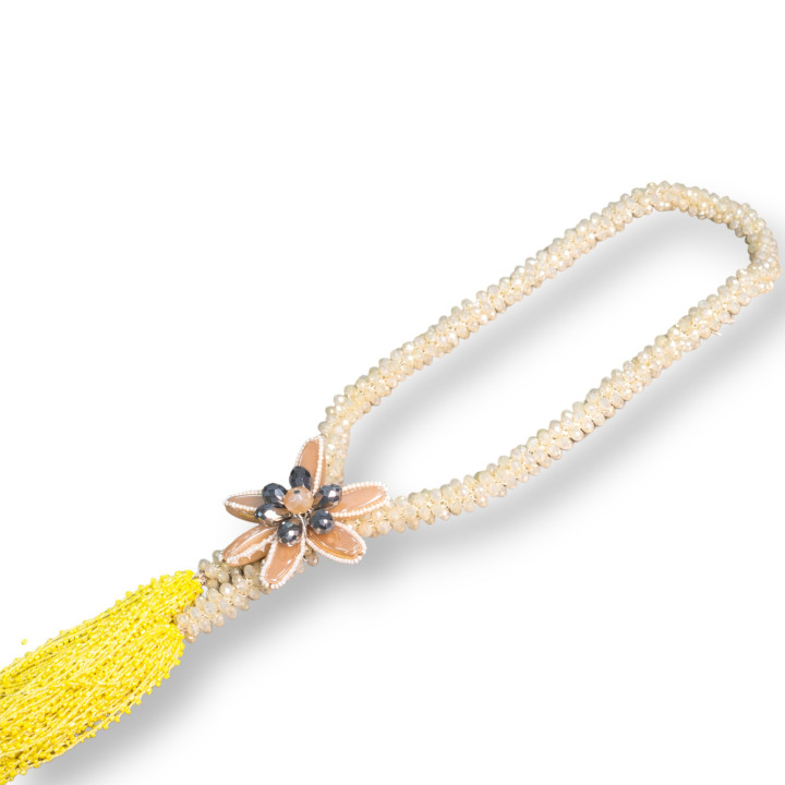 Collier Cluster Cz Crystal Avec Central - Longueur Interne 70cm MOD5