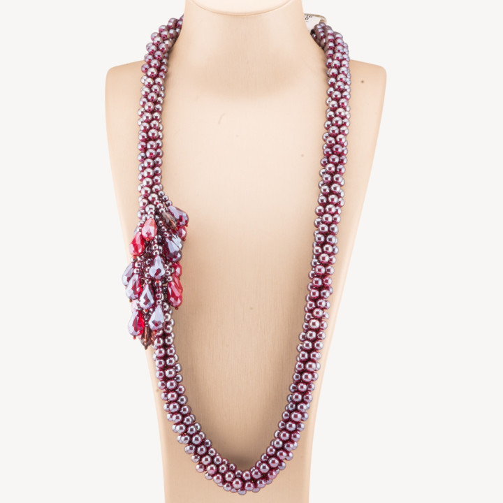 Collar Cluster Cristal 70cm MOD4