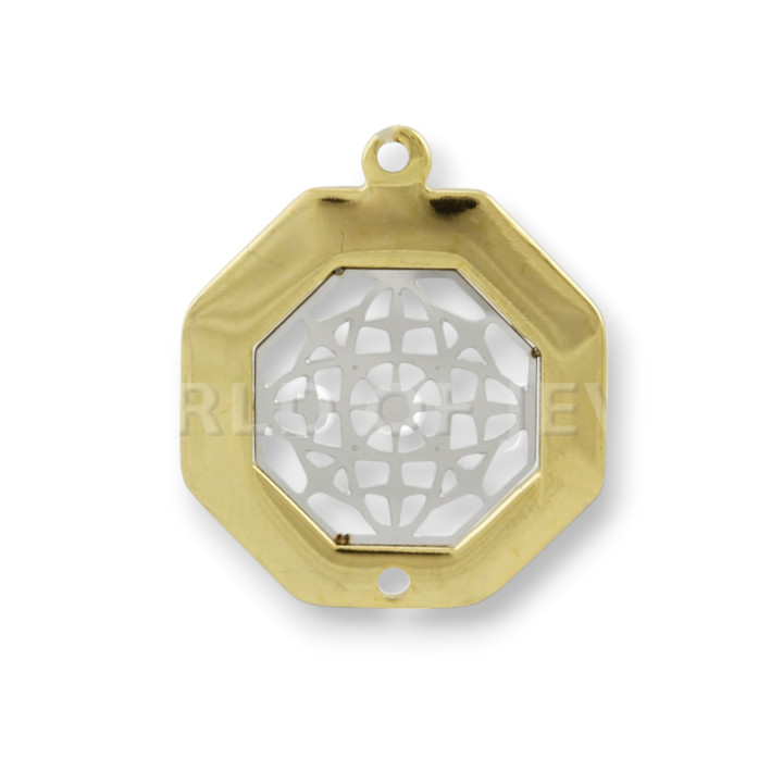 Composant Acier Hex 18mm 36pcs Doré