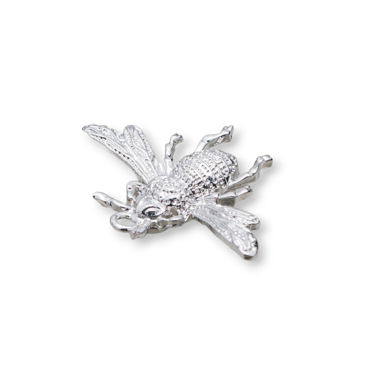 Api Brushed Bronze Component 29x20mm 20pcs Rhodium Plated