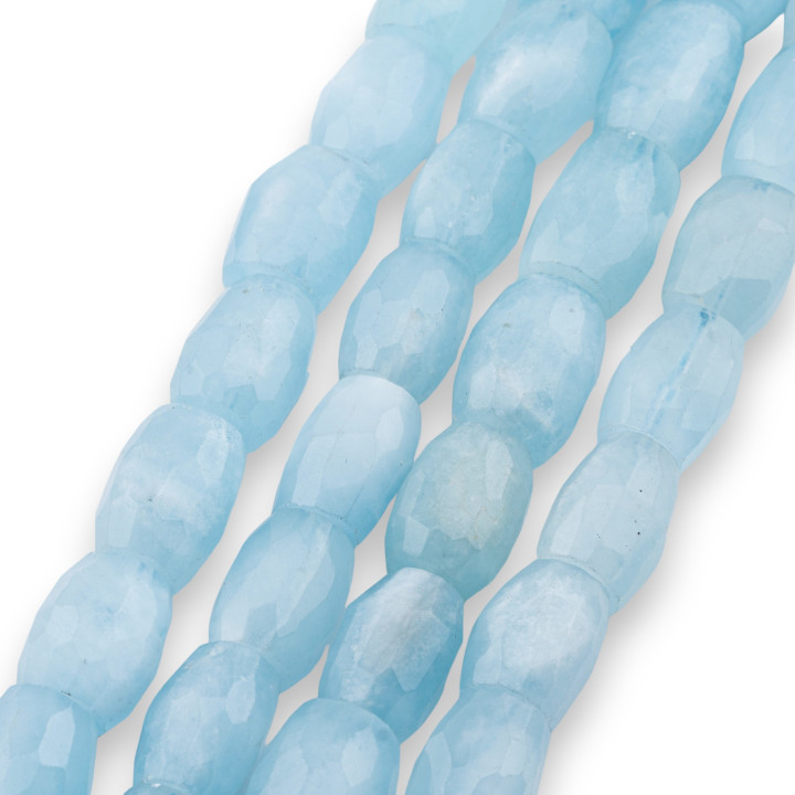 Aquamarin Milch Facettierter Stein (ZHZ) 14mm