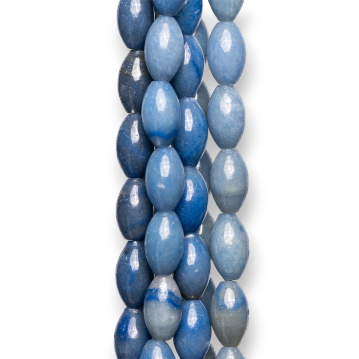 Blue Rice Aventurine 08x14mm
