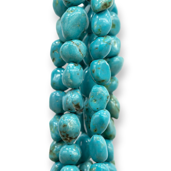 Aulite Turquoise Tumbled Stone 7-10mm