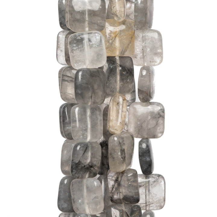 Cuarzo Gris Cuadrado Plano 10mm