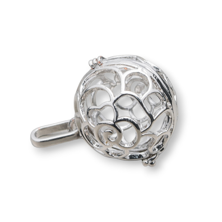 Brass Cage Pendant Pendant 8pcs