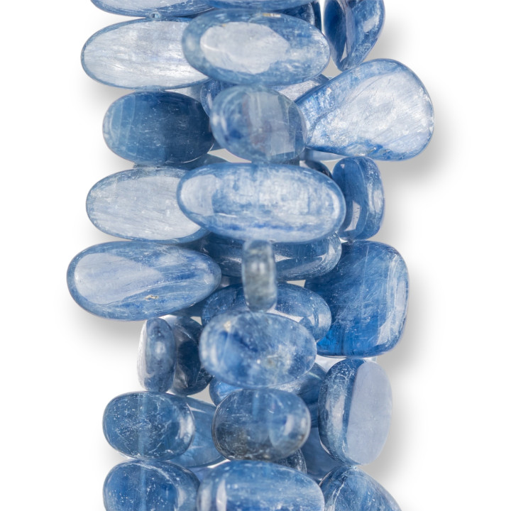 Irregular Kyanite Flat Smooth (YSG) 13x20mm