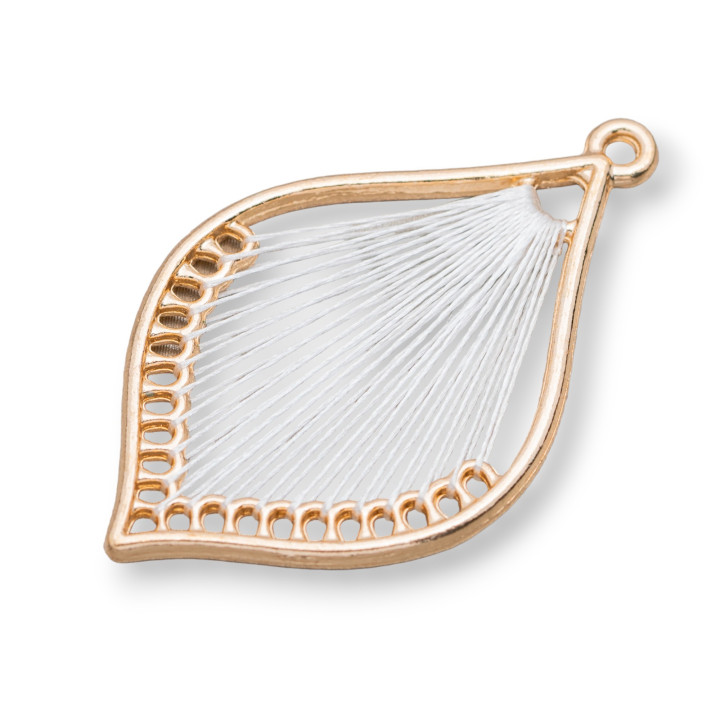 Intramezzo Braided Component 25x40 10 Pairs Golden White