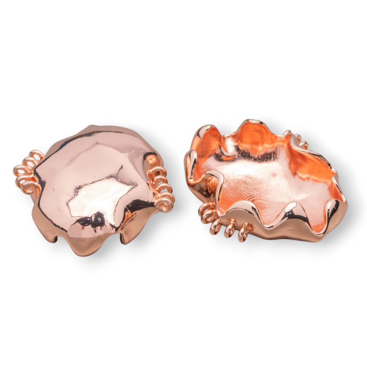 Komponenten Smooth Bronze Multiwire Connector 4pcs Rose Gold