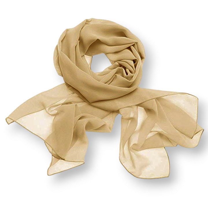 Foulard 90x180cm Silk Feeling 1ud Oro