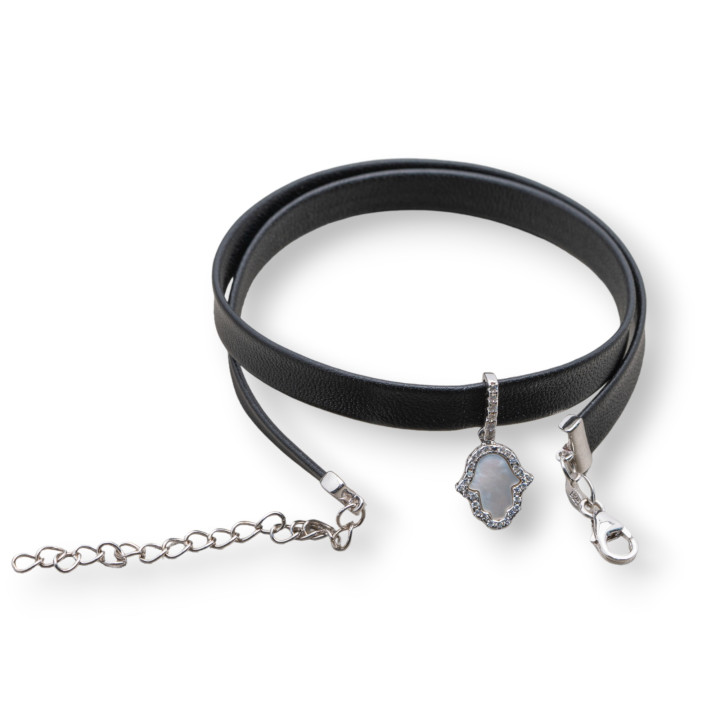 Κολιέ 925 Silver Chokers: Elegance and Brilliance for your Sti