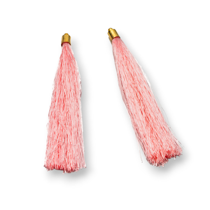 Nappine Con Coppetta Di Ottone 10cm 10pz Dorato Rosa
