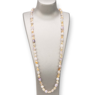 Collier de pierres précieuses Charlestone 8x10 mm - Élégance et style pour le vôtre