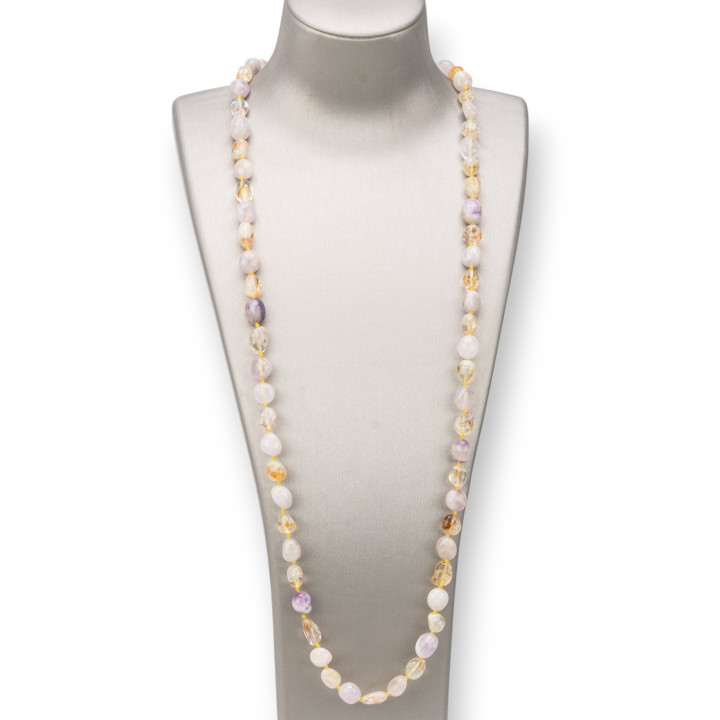 Collana Charlestone Pietre Dure 8x10mm - Eleganza e Stile per il Tuo 