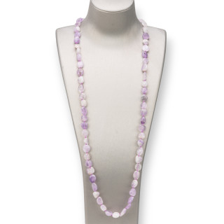 Collier Charleston Pierres Semi-précieuses Pierre Roulée - Élégance et Style pour