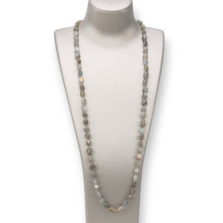 Charlestone-Labradorit-Halskette: Eleganz und Charme aus Halbedelsteinen