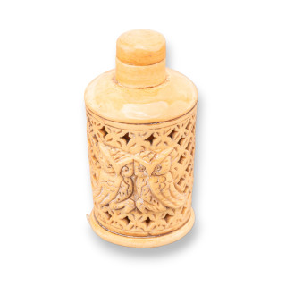 Oggettistica Netsuke di Osso Inciso a Mano 1pz 35x65mm