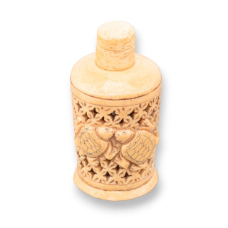 Oggettistica Netsuke di Osso Inciso a Mano 1pz 35x65mm