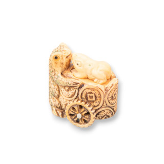 Χειροποίητα Κοκάλινα Αντικείμενα Netsuke 1τμχ 45x40mm