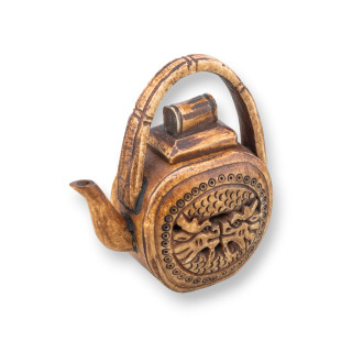 Oggettistica Netsuke di Osso Inciso a Mano 1pz 55x70mm