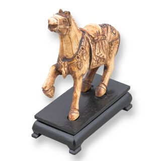 Handgravierte Netsuke-Objekte aus Knochen, 1 Stück