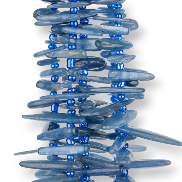 Cachas planas de cianita 8-30 mm