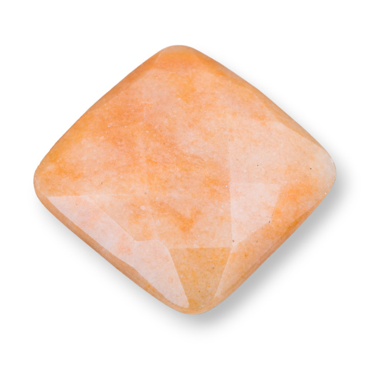 Large Square Faceted Cabochon Component 40mm 1pc Eosite