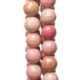 Rhodonite Facette 14mm