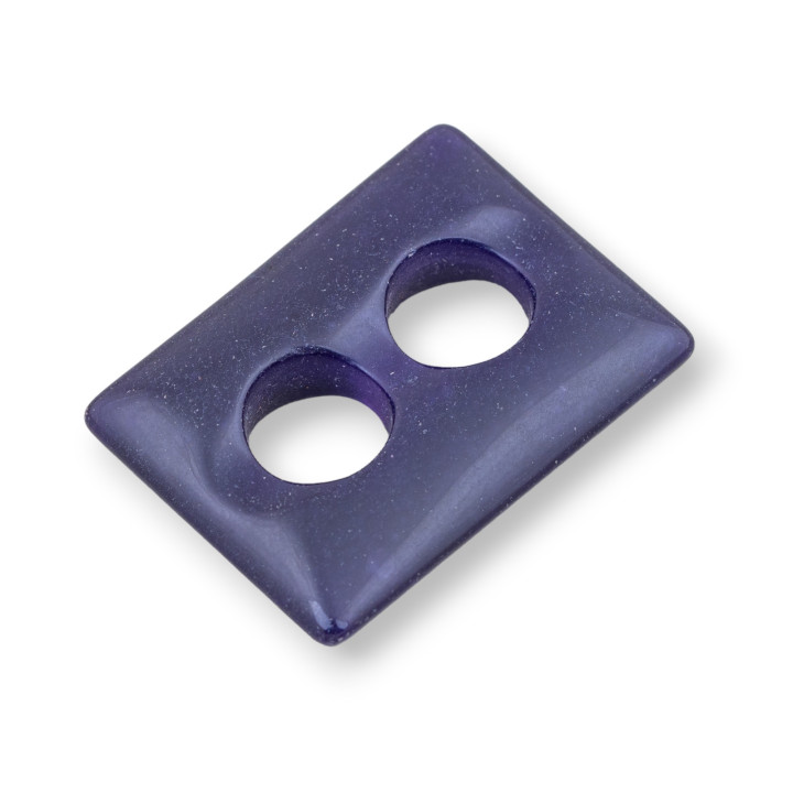 Creole Rectangle Component 26x35mm 3τμχ Purple Jade