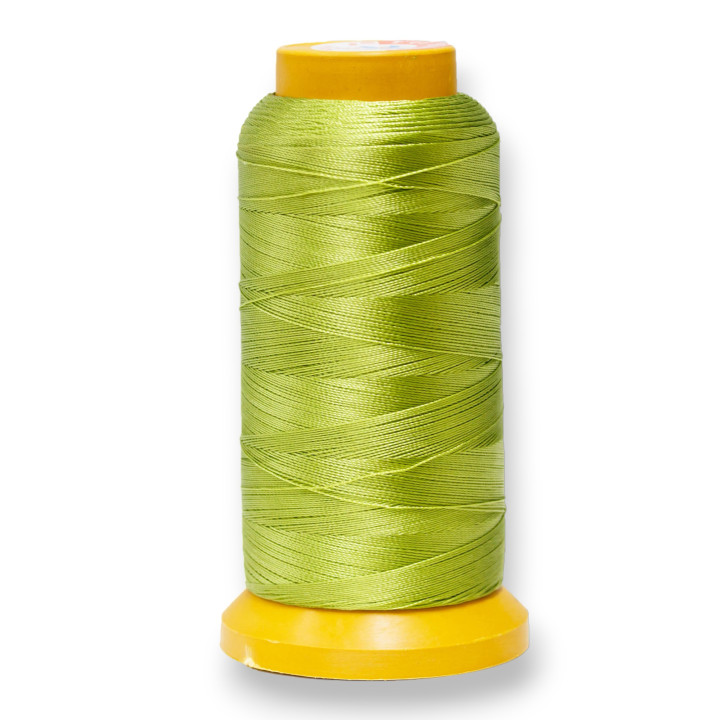 Nylon Cotton Thread for Threading Pearls and Knotted Stones 100m 1pc Forest Green