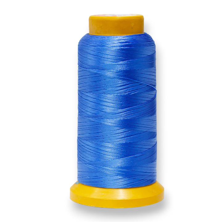 Filo di Nylon Cotone Per Infilatura Di Perle E Pietre A Nodini 100 Metri 1pz Blu Chiaro
