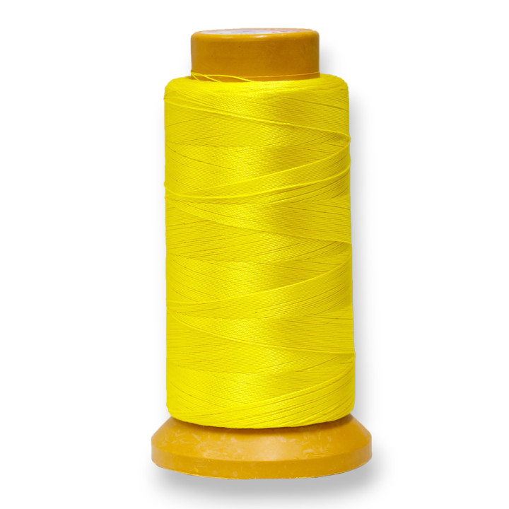 Nylon Cotton Thread for Threading Pearls and Knotted Stones 100m 1pc Yellow