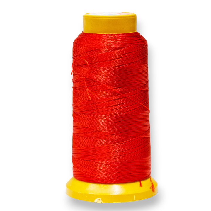 Nylon-Baumwollfaden zum Auffädeln von Perlen und Steinen mit Knoten 100mt 1pc Rot