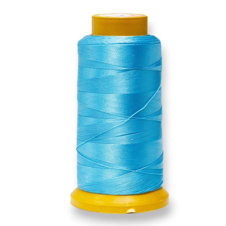 Fil De Coton En Nylon Pour Enfiler Des Perles Et Des Pierres Avec Des Noeuds 100mt 1pc Turquoise