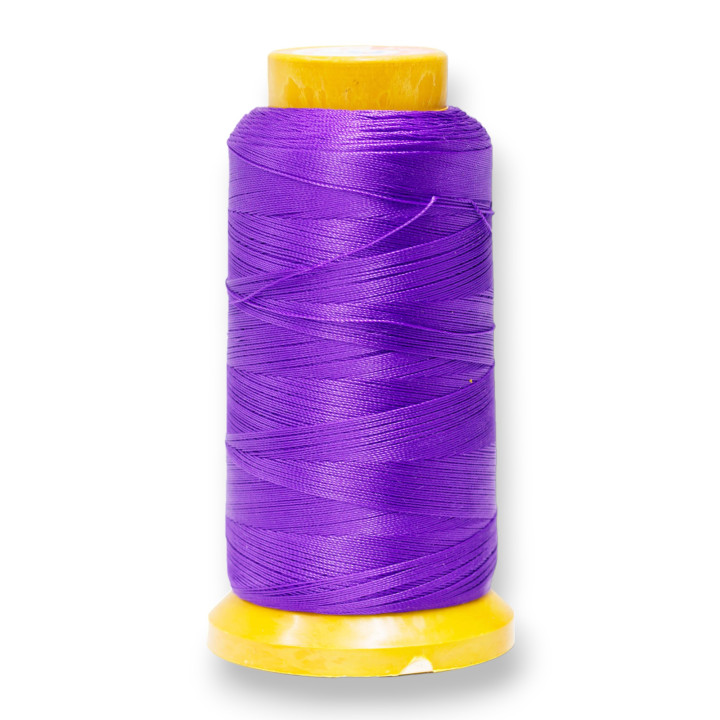 Filo di Nylon Cotone Per Infilatura Di Perle E Pietre A Nodini 100 Metri 1pz Viola