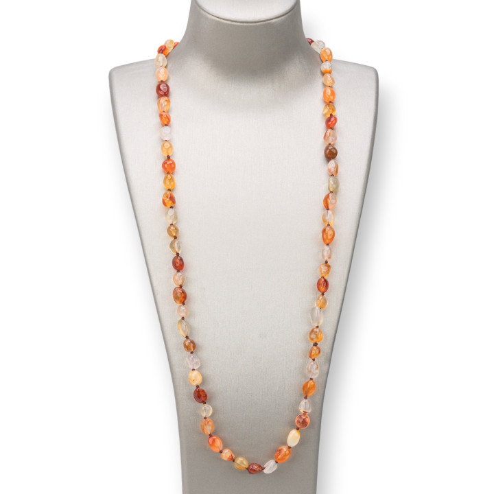 Charleston Necklace: Elegance and Style with Semi-precious Stones - Buy on W
