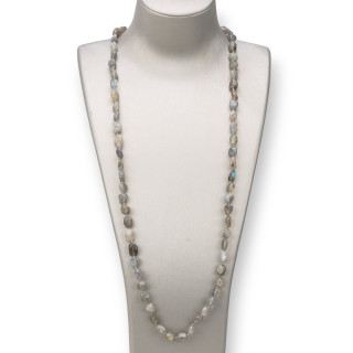 Collier Labradorite Charlestone : Élégance et Charme en Pierres Semi-précieuses