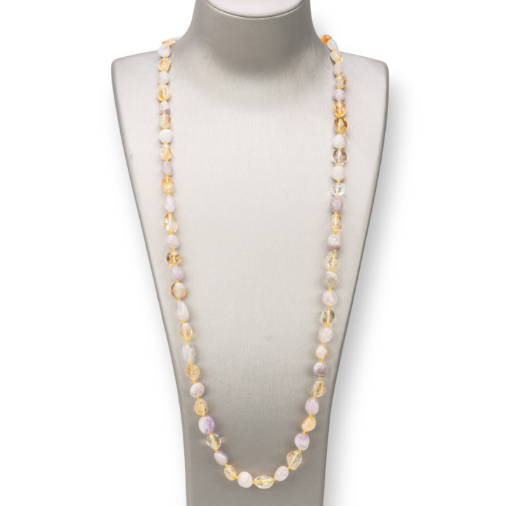 Collier de pierres précieuses Charlestone 8x10 mm - Élégance et style pour le vôtre